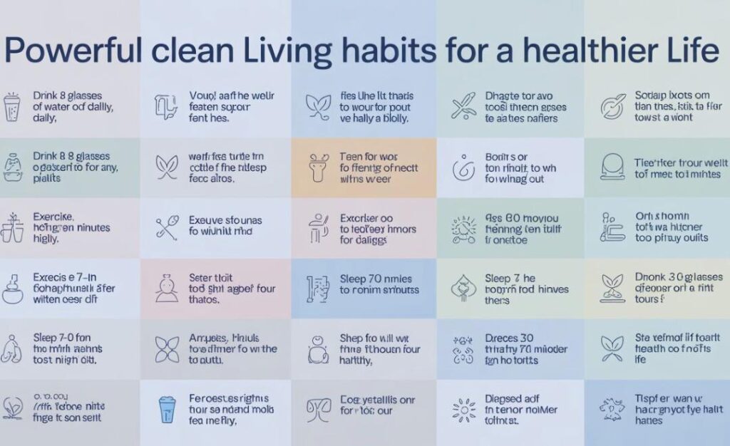  Clean-Living-Habits